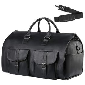 Portable Folding Outdoor Multifunctional Luggage Bag (Option: Black-56cm×33cm×32cm)